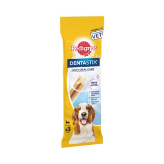 Picture of Pedigree Dentastix 3pk 77g x18